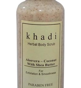 Khadi Aloevera-Coconut With Shea Butter Body Scrub